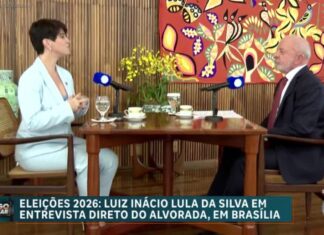 Entrevista com Lula deixa Domingo Espetacular com segundo pior ibope do ano