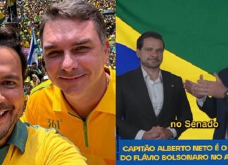 “Preciso do Capitão no Senado”, diz Flávio Bolsonaro ao convocar eleitores do Amazonas