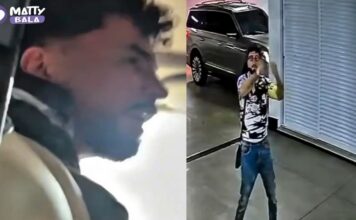 Vídeo mostra Latino xingando e ameaçando atirar em mulheres durante discussão com ex e sogra