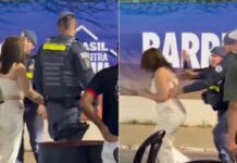 Mulher é presa duas vezes após atacar policiais na Festa do Peão de Barretos