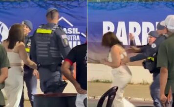 Mulher é presa duas vezes após atacar policiais na Festa do Peão de Barretos