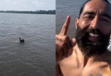 Após ser dado como mort0, “Homem-Peixe” é encontrado com vida