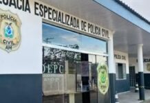 Homem de 36 anos é preso após arremessar lata de cerveja contra escola e ferir aluno