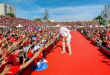 Lula paga R$ 120 mil pelo aluguel de estádio para lançar campanha à reeleição
