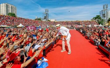 Lula paga R$ 120 mil pelo aluguel de estádio para lançar campanha à reeleição