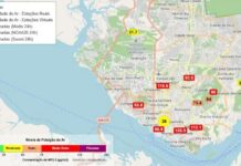 Manaus registra níveis de poluição acima de 100 µg/m³ em diferentes pontos da cidade