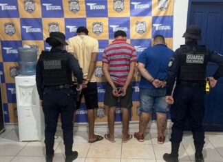 Três suspeitos de matar casal em Manaus são capturados na fronteira com a Guiana