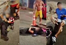 Colisão entre duas motocicletas deixa três feridos na Zona Sul de Manaus