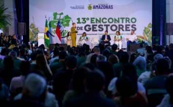 Thaisa Cidade acompanha abertura do 13º Encontro de Gestores do Amazonas