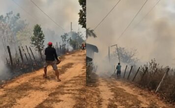 Focos de incêndio preocupam moradores de comunidades no Careiro da Várzea no AM