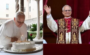 Papa Leão XIV celebra 71 anos com bolo de aniversário no Vaticano