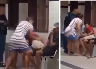 VÍDEO: Mãe invade delegacia e dá “Pisa” em filho preso por roubo: ‘Ele me envergonhou!’