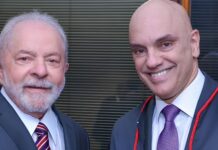 “Alexandre de Moraes prestou 2 grandes serviços à democracia brasileira”; afirma Lula