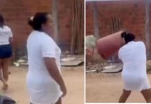 VÍDEO: Mulher apanha da filha após se recusar a cuidar do neto para ela ir a festa