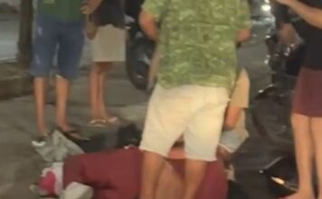 Motociclista fica gravemente ferido após bater contra ônibus na Zona Leste de Manaus