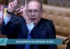 Gilmar grita, e Mendonça rebate: “Não está falando com qualquer um”