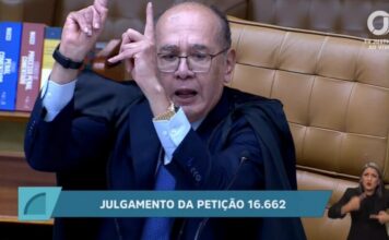 Gilmar grita, e Mendonça rebate: “Não está falando com qualquer um”