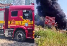 Fogo se espalha por áreas de Manaus e deixa rastro de fumaça neste sábado
