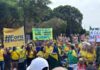 Manifestantes fazem atos contra Lula e Moraes em Brasília no 7 de Setembro