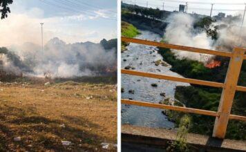 Princípio de incêndio assusta moradores no Centro de Manaus