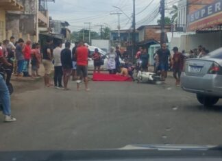 Tragédia! Motociclista de 32 anos morr3 após ser atingida por caçamba em Manaus