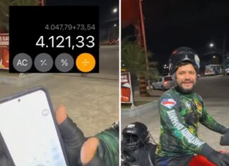 VÍDEO: Motoboy afirma faturar mais de R$ 4 mil de segunda a sexta em Manaus e relato divide opiniões