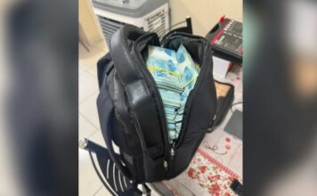 PF apreende mochilas e sacolas com R$ 1 milhão em dinheiro no Acre