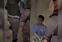 Homem é resgatado pela PM do ‘tribunal do crime’ após dívida de R$ 140 no Alfredo Nascimento