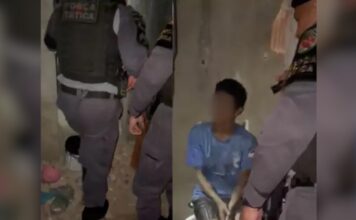 Homem é resgatado pela PM do ‘tribunal do crime’ após dívida de R$ 140 no Alfredo Nascimento