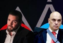 Moraes mandou quatro mensagens autodestrutivas a Vorcaro no dia da prisão