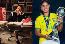 Jogadora brasileira é apontada por Messi como uma das principais promessas do futebol mundial
