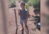 Tragédia em família: Mulher arremessa faca contra a mãe e mata o próprio filho de 8 anos