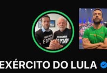 Canal Exército do Lula para de ser atualizado após internação de Janones