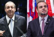 Ronaldo Tiradentes divulga pesquisa DMP colocando Omar Aziz e Roberto Cidade na disputa pelo segundo turno