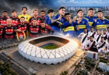 Vasco avalia Arena da Amazônia para mandar jogos contra Boca Juniors e Flamengo