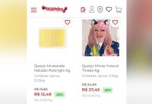 Site de supermercado é invadido e exibe montagens de Lula com peruca