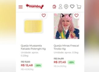 Site de supermercado é invadido e exibe montagens de Lula com peruca