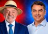 Datafolha aponta Flávio Bolsonaro com 49% e Lula com 45% das intenções de voto no 2º turno
