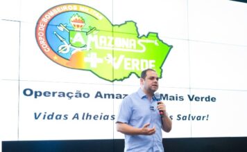 Governador Roberto Cidade apresenta cenário das queimadas no Amazonas a ministros