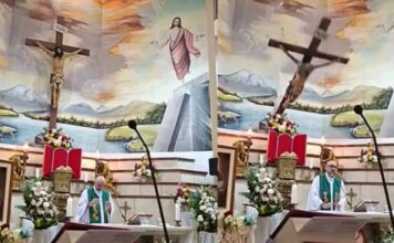 Tragédia! Padre morre após cruz de madeira cair sobre sua cabeça durante missa